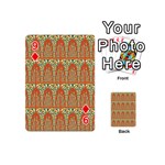 Arcs Pattern Playing Cards 54 (Mini)  Front - Diamond9