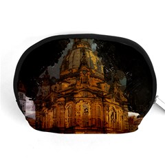 Dresden Frauenkirche Church Saxony Accessory Pouches (medium)  by Nexatart