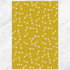 Fish Bones Pattern Canvas 20  X 30   by ValentinaDesign