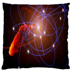 Highest Resolution Version Space Net Large Cushion Case (two Sides) by Mariart