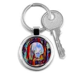 Abstract Tunnel Key Chains (round)  by NouveauDesign