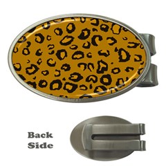 Golden Leopard Money Clips (oval)  by TRENDYcouture