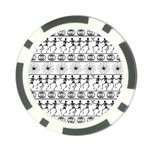 Halloween pattern Poker Chip Card Guard (10 pack) Back