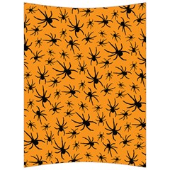 Pattern Halloween Black Spider Icreate Back Support Cushion by iCreate