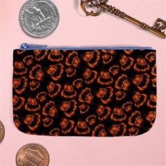 Pattern Halloween Jackolantern Large Coin Purse by iCreate