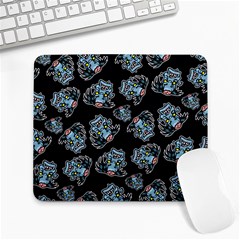Pattern Halloween Zombies Brains Large Mousepads by iCreate