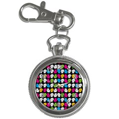 Pattern Painted Skulls Icreate Key Chain Watches by iCreate