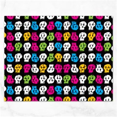 Pattern Painted Skulls Icreate Rectangular Jigsaw Puzzl by iCreate