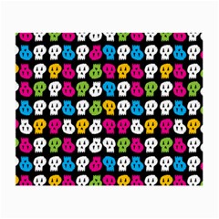 Pattern Painted Skulls Icreate Small Glasses Cloth by iCreate