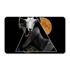 Spiritual Goat Magnet (rectangular) by Valentinaart