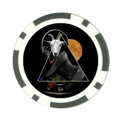 Spiritual Goat Poker Chip Card Guard (10 Pack) by Valentinaart