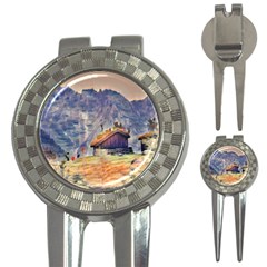 Impressionism 3-in-1 Golf Divots by NouveauDesign