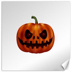 Halloween Pumpkin Canvas 16  X 16   by Valentinaart