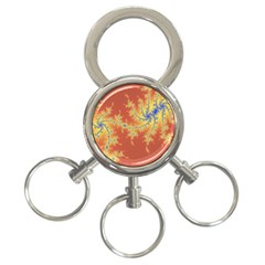 Fractals 3-ring Key Chains by NouveauDesign
