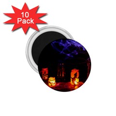 Awaiting Halloween Night 1 75  Magnets (10 Pack)  by gothicandhalloweenstore