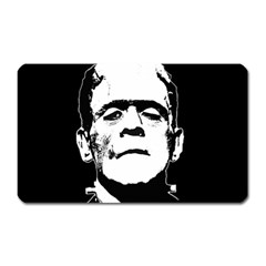 Frankenstein s Monster Halloween Magnet (rectangular) by Valentinaart