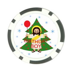 Jesus - Christmas Poker Chip Card Guard (10 Pack) by Valentinaart
