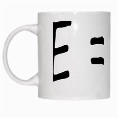 E=mc2 Gravity Formula Physics White Mugs by picsaspassion