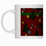 Ugly Christmas Sweater White Mugs Left