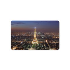 Paris At Night Magnet (name Card) by Celenk