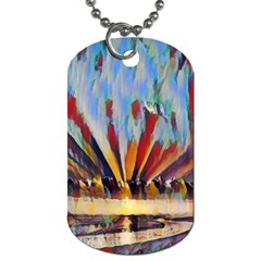 3abstractionism Dog Tag (two Sides) by NouveauDesign