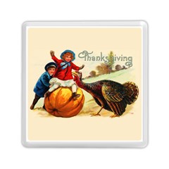 Vintage Thanksgiving Memory Card Reader (square)  by Valentinaart