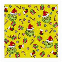 Grinch Pattern Medium Glasses Cloth by Valentinaart
