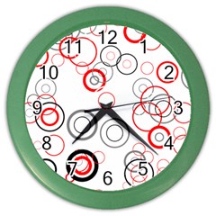 Pattern Color Wall Clocks by gasi