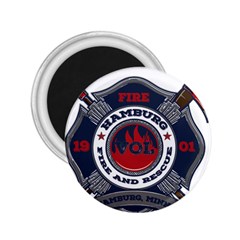 Hamburg, Minn Fire Dept 2 25  Magnets by Bigfootshirtshop