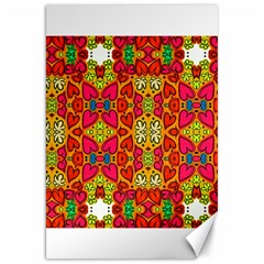 Abstract Background Pattern Doodle Canvas 20  X 30   by Celenk