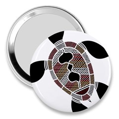 Aboriginal Art - Untitled 3  Handbag Mirrors by hogartharts