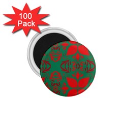 Christmas Background 1 75  Magnets (100 Pack)  by Celenk