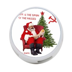 Karl Marx Santa  4-port Usb Hub (one Side) by Valentinaart