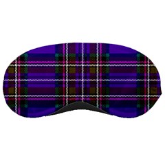 Purple Tartan Plaid Sleeping Masks by allthingseveryone