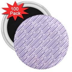 Halloween Lilac Paper Pattern 3  Magnets (100 Pack) by Celenk