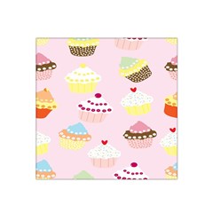 Cupcakes Wallpaper Paper Background Satin Bandana Scarf by Celenk