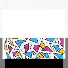 Retro Shapes 01 Rectangular Jigsaw Puzzl by jumpercat