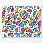 Retro Shapes 01 Rectangular Jigsaw Puzzl Front