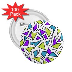 Retro Shapes 02 2 25  Buttons (100 Pack)  by jumpercat