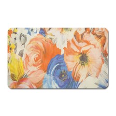 Texture Fabric Textile Detail Magnet (rectangular) by Celenk