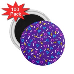 Retro Wave 1 2 25  Magnets (100 Pack)  by jumpercat