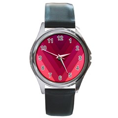 Tri 02 Round Metal Watch by jumpercat