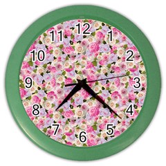 Gardenia Sweet Color Wall Clocks by jumpercat