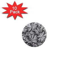 Fractal Sketch Light 1  Mini Magnet (10 Pack)  by jumpercat