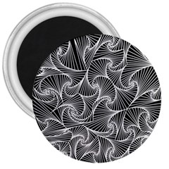 Fractal Sketch Dark 3  Magnets by jumpercat