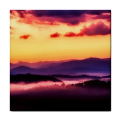 Great Smoky Mountains National Park Tile Coasters by BangZart