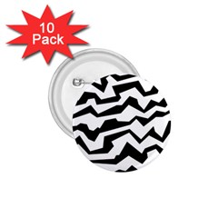 Polynoise Bw 1 75  Buttons (10 Pack) by jumpercat