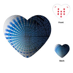 Data Computer Internet Online Playing Cards (heart)  by BangZart