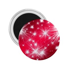 Christmas Star Advent Background 2 25  Magnets by BangZart