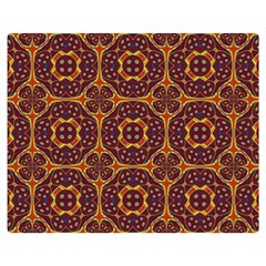 Geometric Pattern Double Sided Flano Blanket (medium)  by linceazul